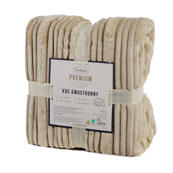 Flano deka 220x200 cm s 3D uzorkom NINA 