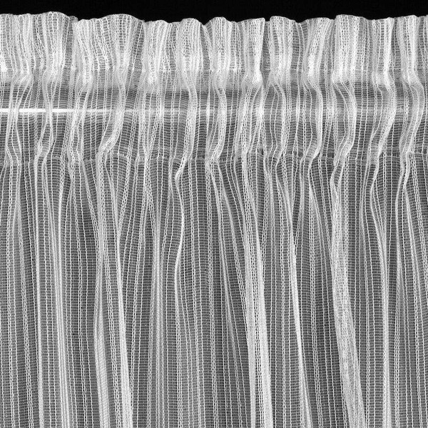 Gotova zavjesa noelia trakasta 140x270 cm bijela boja