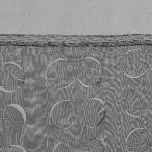 Zavjesa DEBORA na traci 140x270 cm crna