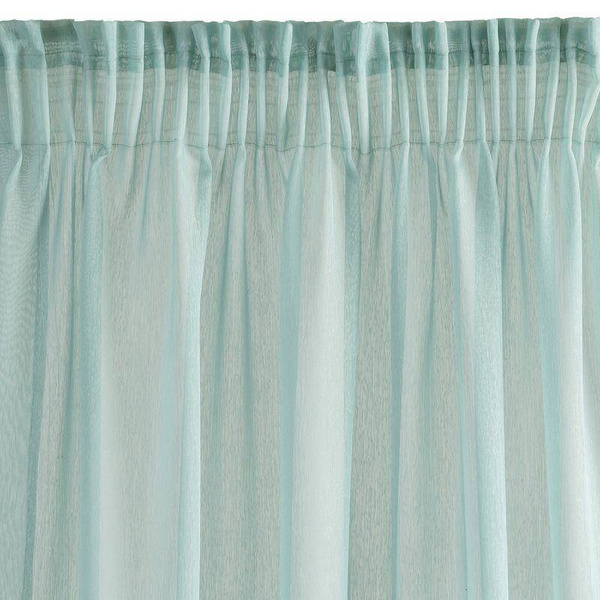 Mint zavjesa s volanima na dnu 140x270 s trakom Lorena