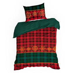 Božićna posteljina 220x200 cm, ranforce pamuk