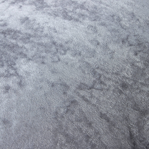 Posteljina od mekog sivog baršuna 140x220 Crystal Velvet