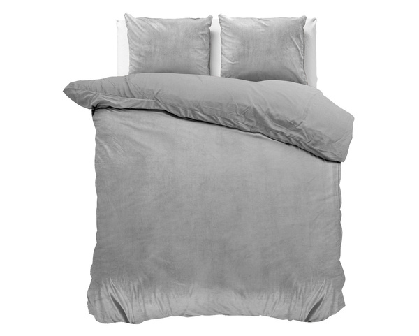 Baršunasta posteljina 200x220 mikroperkal Velvet Uni