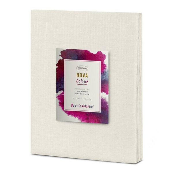 Pamučna navlaka za poplun Nova Colour 140X200 CM bež