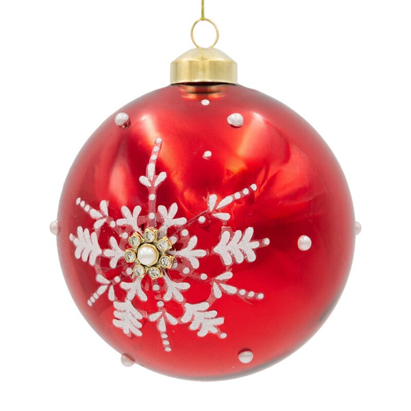 Staklena kugla za božićno drvce ∅ 10cm