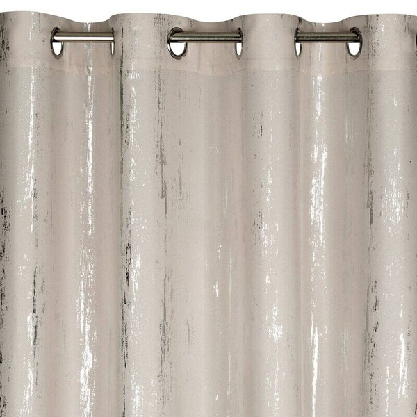 Zavjesa 140x250 od lagane mikrofibre ukrašena izlizanim printom Libi