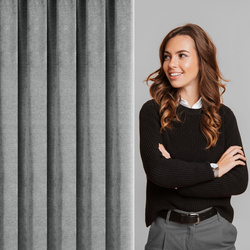 Zavjesa s šenil strukturom 140x270 cm traka - NESKA