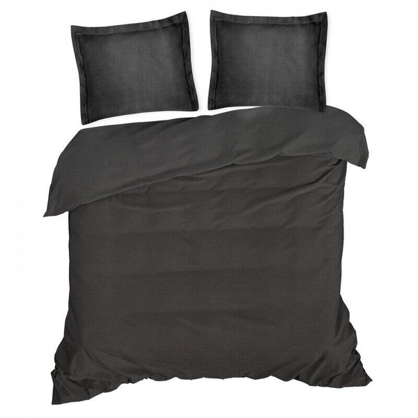 Pamučna jastučnica 70x80 + 5cm Nova Colour crna