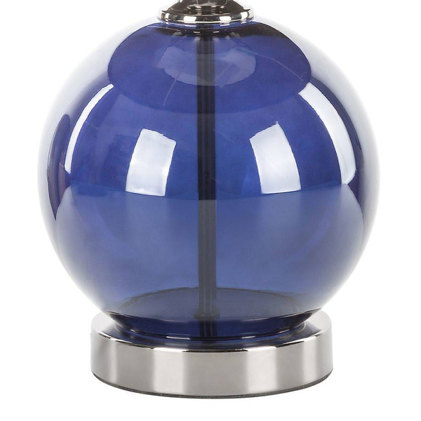 Lampa iris (fi) 28x28x44 cm mornarica