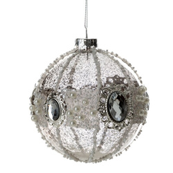 Staklena kugla za božićno drvce ∅ 10cm