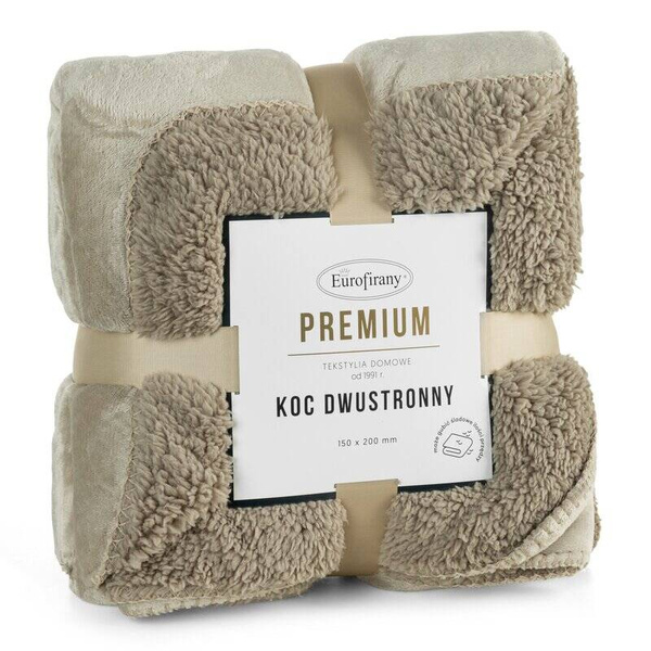 Dvostrana dekica izrađena od čarobno mekane bukle i nježnog flisa 170x210 Tedy