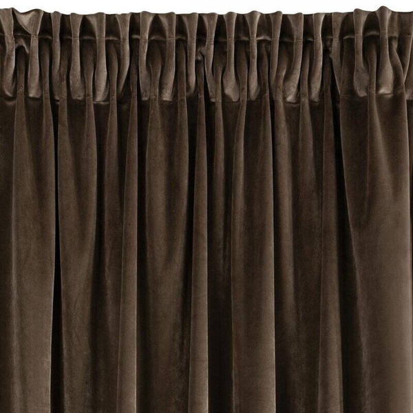 DIVA LINE zavjesa od mekanog baršuna , ima veliku gramaturu od 300 g/m2 RIA 140x270