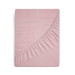 Obična pamučna plahta s gumicom 120x200 vis.25 cm gramature 140 g/m2 Jersey