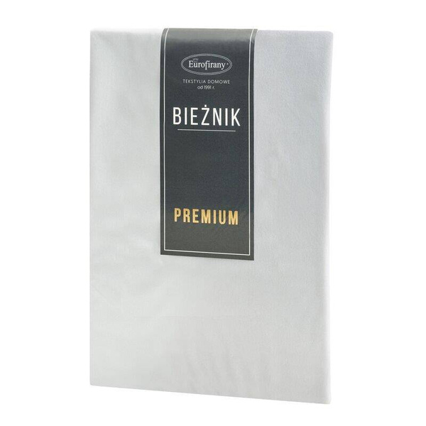 Nadstolnjak od glatkog baršuna s ukrasnom trakom 40x140 Velvet