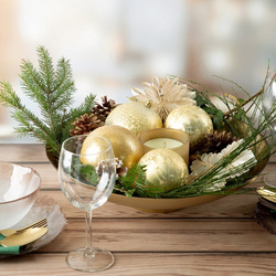 Kugla za božićno drvce prekrasno ukrašena ∅ 8cm