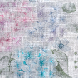 Salveta, stolnjak 90x90 ukrašen printom hortenzija SUMMER 8 