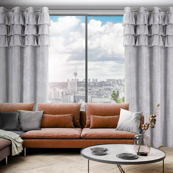 Zavjesa 140x250 AGIS s volanima