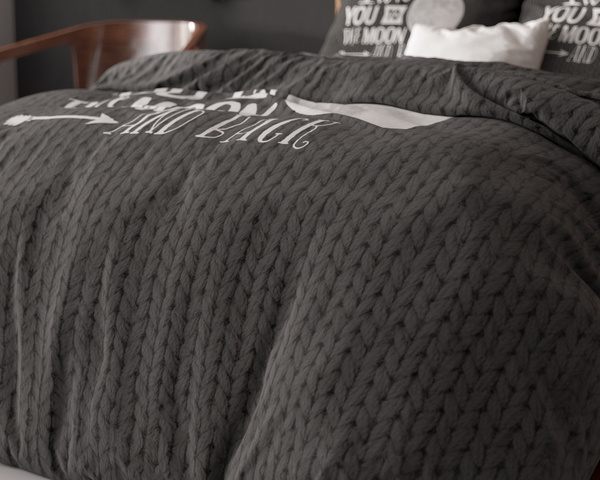 Set posteljine 200x200/220 od mikrovlakana sa čistim printom, nije potrebno glačanje