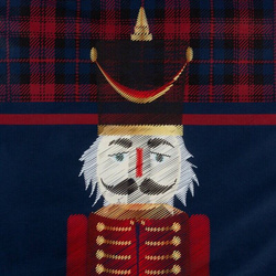 Božićna posteljina 220x200 od visokokvalitetnog pamučnog satena s božićnim motivom PETER