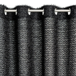 EVA MINGE gotova zavjesa 135x250 izrađena od šifona ukrašena moher koncem i suptilnim volanima TIFFANY 