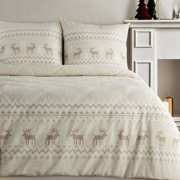 Božićna posteljina 160x200 cm, ranforce pamuk