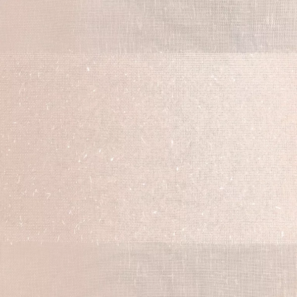 Ružičasta zavjesa od mat gaze ukrašena prugama sa sjajnim moher koncem, 140x250 cm - EFIL