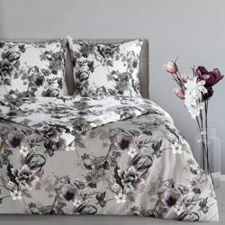 Set posteljine 220x200 od pamučnog satena s motivom cvijeća NIKA