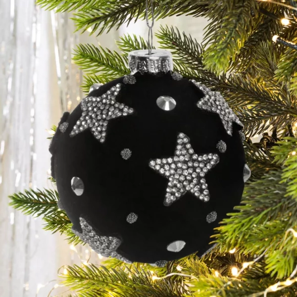 Staklena kugla za božićno drvce ∅ 8cm