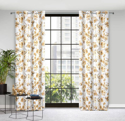 Zavjesa za zamračivanje s cvjetnim printom blackout 140x250 Caren 