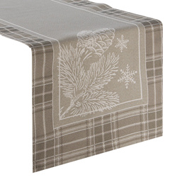 Tapiserijski nadstolnjak 45x140 cm ukrašen božićnim motivom