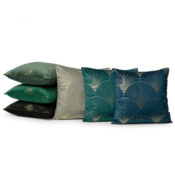 Baršunasta jastučnica sa zlatnim tiskom 45x45 Blink 21