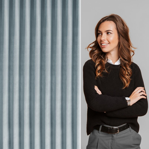 Baršunasta zavjesa 125x270 cm FLEX 1:1,5 - MELANIE