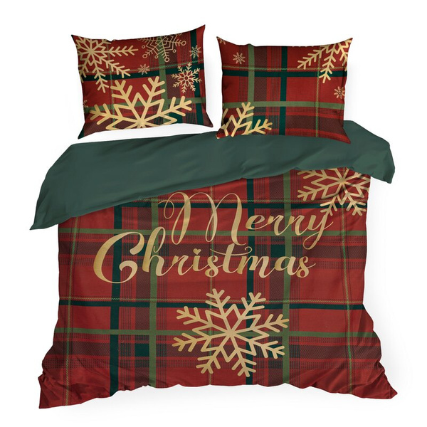 Božićna posteljina 140x200 cm, ranforce pamuk