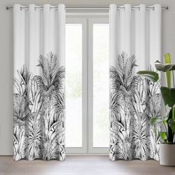 Zavjesa za zamračivanje s botaničkim motivom 140x250 Nerina