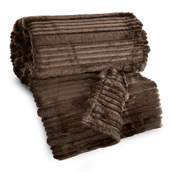 Flano deka 150x200 cm s 3D uzorkom NINA 