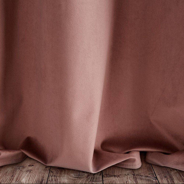 Gotova zavjesa od glat baršuna 140x250 težine 215 g/m2 Pierre