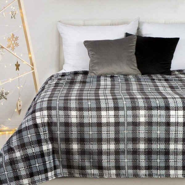 Božićna deka s motivom kocke 150x200 Santa