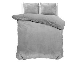 Baršunasta posteljina 200x220 mikroperkal Velvet Uni