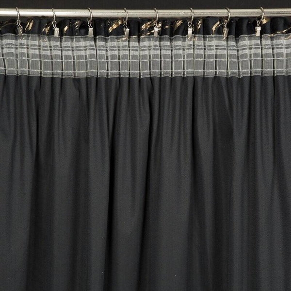 Gotova zavjesa 140x270 od baršuna ukrašena sjajnim mramorom Molly