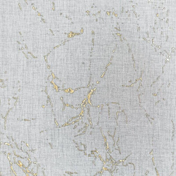 Gotova zavjesa 140x250 ukrašena mramornim tiskom, zlatnim ušicama Marta