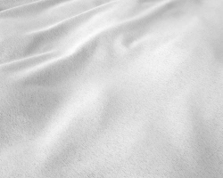 Set od dvije bijele flanelske jastučnice 60x70