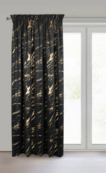 Gotova zavjesa 140x270 od baršuna ukrašena sjajnim mramorom Molly