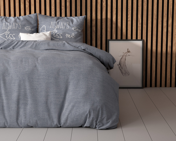 Set posteljine 140x200/220 od mikrovlakana sa čistim printom, nije potrebno glačanje