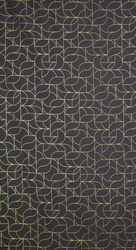 Zavjesa sa zlatnim geometrijskim printom 140x250 Evi