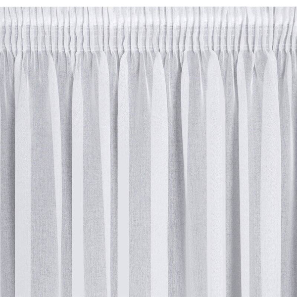 Zavjesa 140x270 od glatkog mat etamina na traku Elpidia 