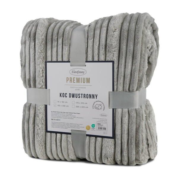 Flano deka 150x200 cm s 3D uzorkom NINA 