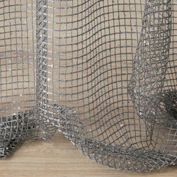 Gotova zavjesa bonita trakasta 140x270 cm siva boja