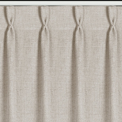 Zavjesa s lanenim tkanjem s melange efektom, 125x270 cm FLEX 1:1,5 - Jula