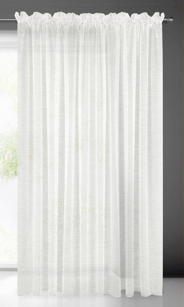 Gotova zavjesa lucy trakasta 200x270 cm bijela boja