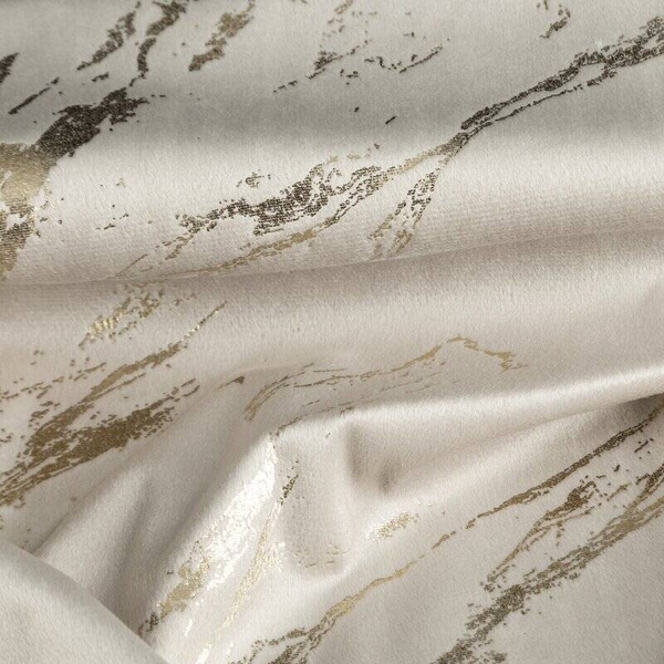 Gotova zavjesa 140x270 od baršuna ukrašena sjajnim mramorom Molly
